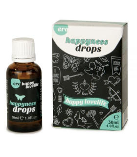 Капли возбуждающие HOT Happyness Drops унисекс, 30 мл - No Taboo