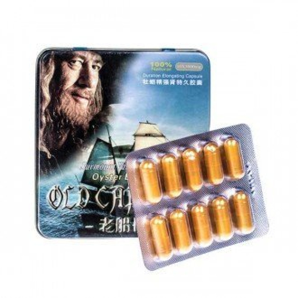 Капсулы для потенции Старый капитан, 10 шт (25233), zoom