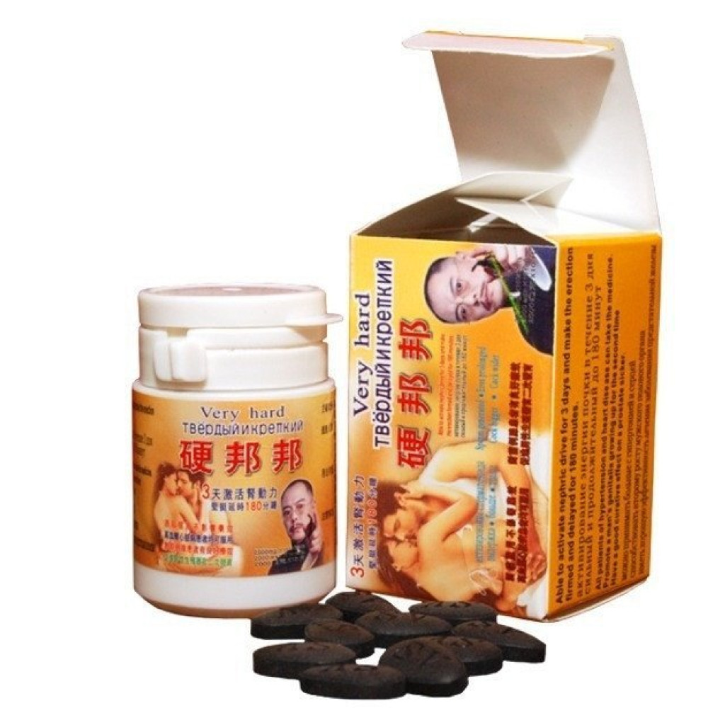 Таблетки для потенции Very Hard Твердый и Крепкий, 10 шт (22445), zoom