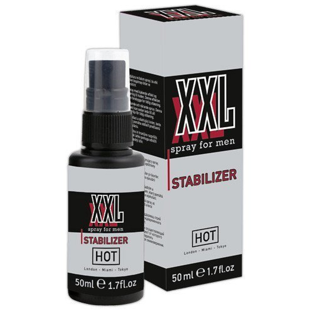 Спрей для увеличения пениса HOT Stabilizer XXL, 50 мл (21520), zoom