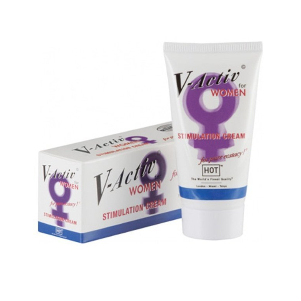 Возбуждающий крем HOT V-Activ Stimulation Cream для женщин, 50 мл (4987), zoom