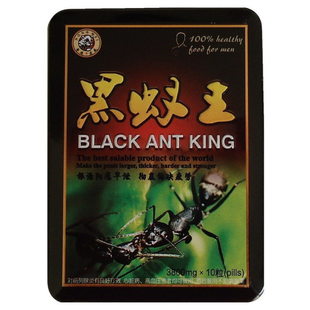 Таблетки для потенции BLACK ANT KING, 10 шт (31831), zoom
