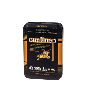 Таблетки для потенции Снайпер, 12 шт