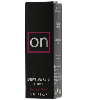 Вибрирующее масло для клитора 5 мл Sensuva On - No Taboo