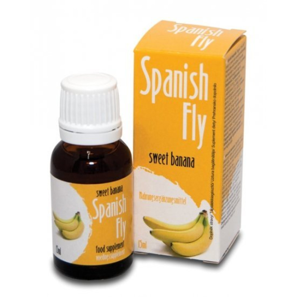 Капельки для разогрева Spanish Fly банан, 15 мл (4616), zoom