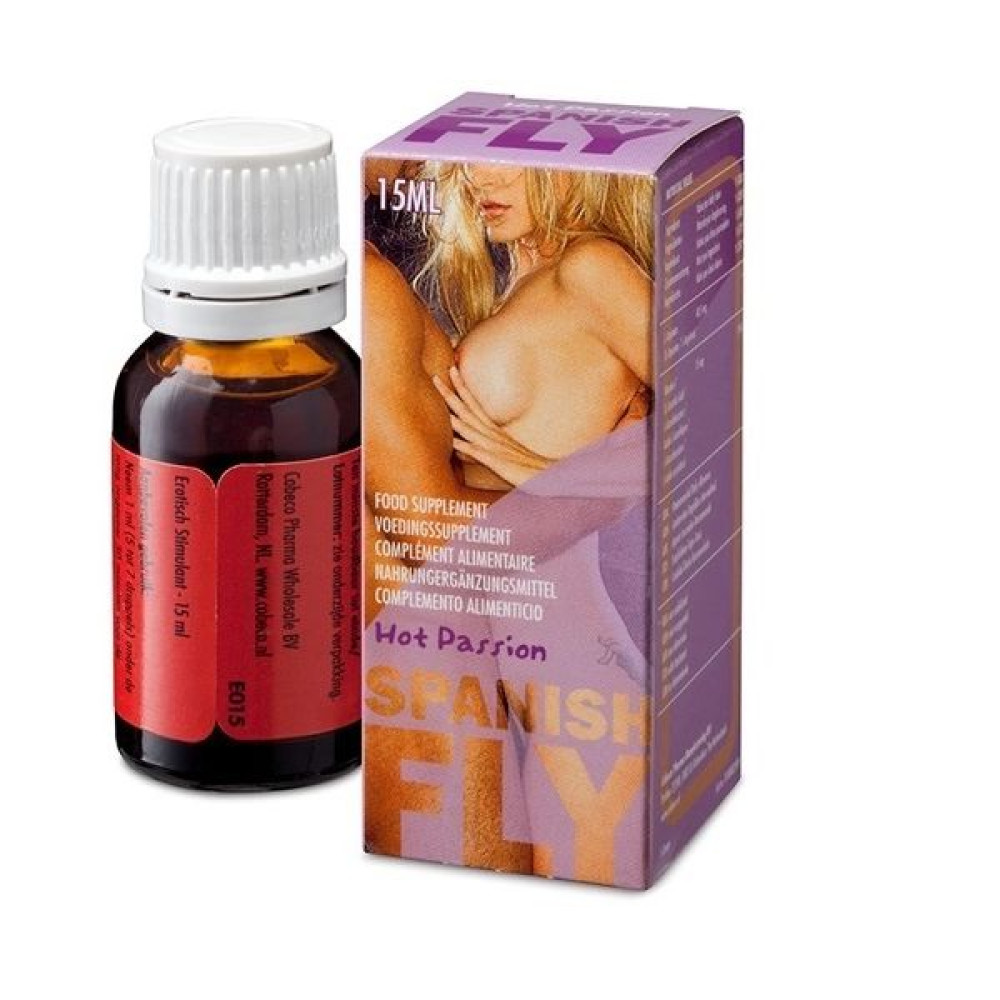 Крапельки для розігріву Spanish Fly Hot Passion, 15 мл (33297), zoom
