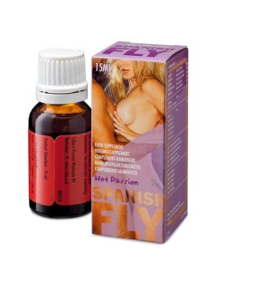 Капельки для разогрева Spanish Fly Hot Passion, 15 мл - No Taboo