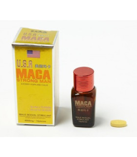 Таблетки возбуждающие USA Strong Man для мужчин, 10 шт - No Taboo