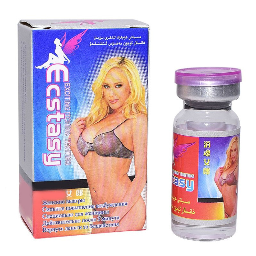 Женский возбудитель ECSTASY флакон с каплями, 10 мл (27441), zoom