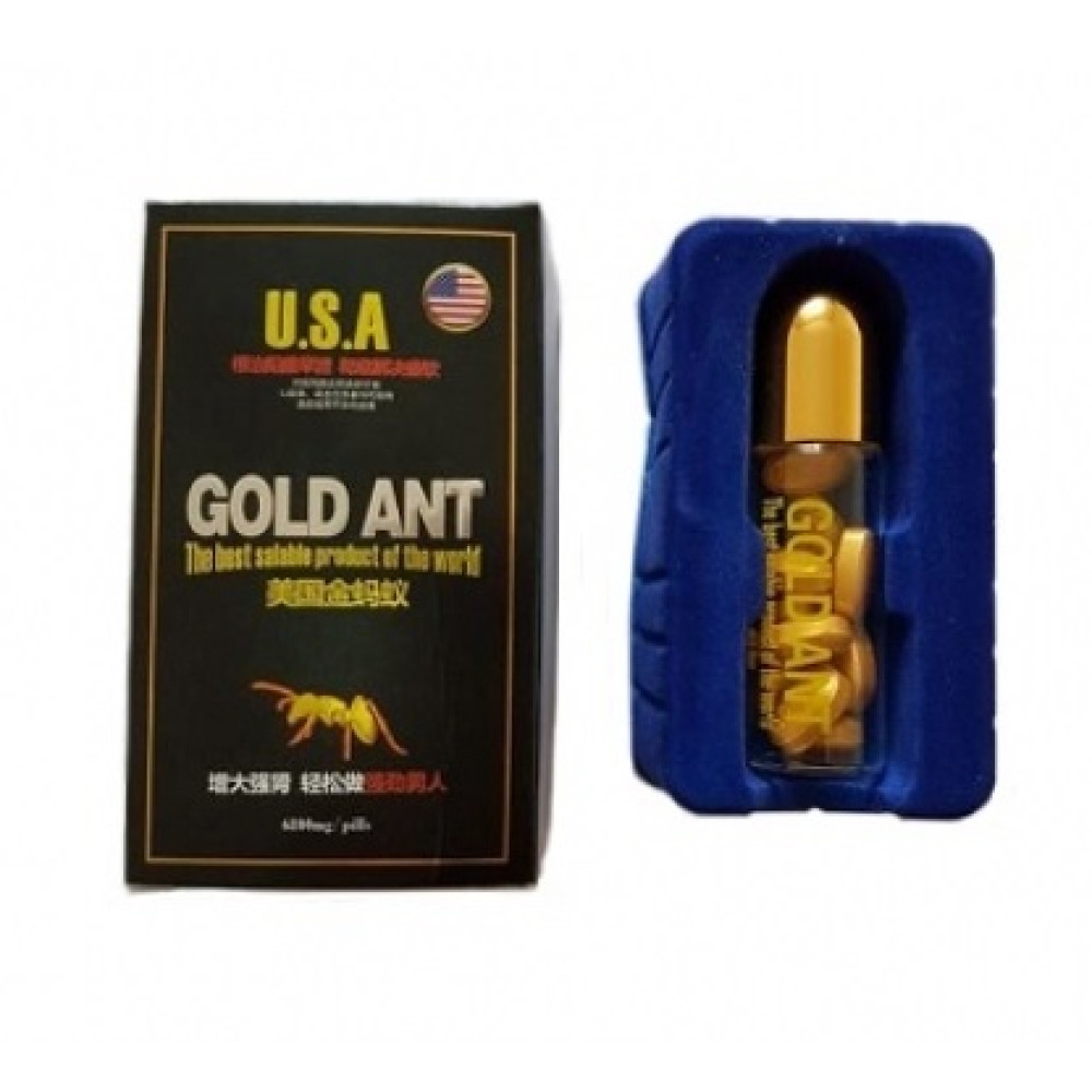 Таблетки для потенции USA Gold Ant, 10 шт (19083), zoom