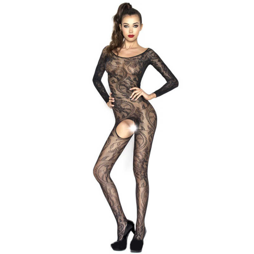 Бодистокинг с узорами Passion (31716), zoom