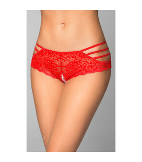 Cтринги-шортики Shorts 2478 красный M/L - No Taboo