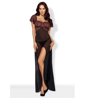 Длинное платье сексуальное из сеточки S/M - No Taboo