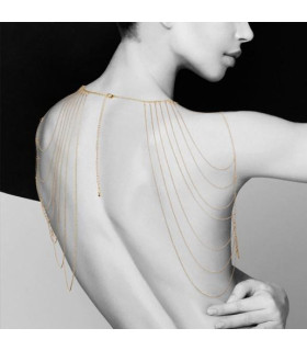 Цепочка на плечи Bijoux Indiscrets, золотистая - No Taboo