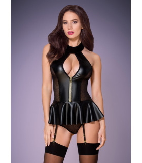 Комплект на блискавці зі спідничкою S / M - No Taboo