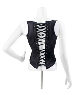 Эротичный корсет-жилетка на застежке S - No Taboo