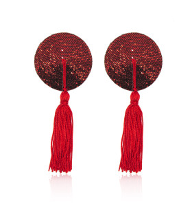 Пестисы круглые красные с кисточками - No Taboo