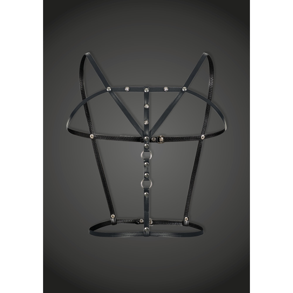 Портупея черна F173 Noir Handmade S (30562), zoom