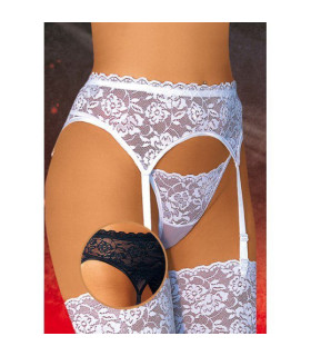 Пояс для чулок кружевной SoftLine - No Taboo
