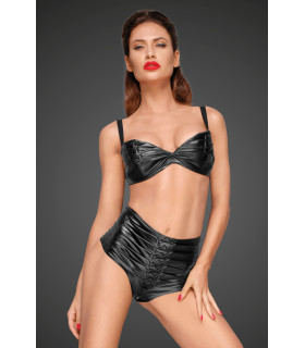 Сексуальный бюстгальтер с декоративными складками Noir Handmade XL - No Taboo