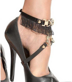 Украшение на ноги под обувь черное Me-Seduce - No Taboo