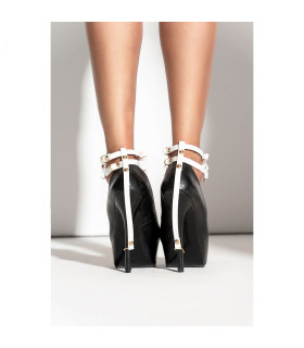 Прикраса на щиколотки на ремінцях біле Me-Seduce - No Taboo