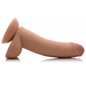 Фаллоимитатор реалистик на присоске, киберкожа, 22.8 см - No Taboo