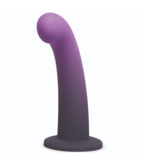 Фалоімітатор для точки G на присосці, змінює колір, Fifty Shades Of Grey, 18 х 3.8 см - No Taboo