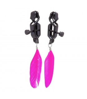 Фото 1 - Зажимы на соски с перьями